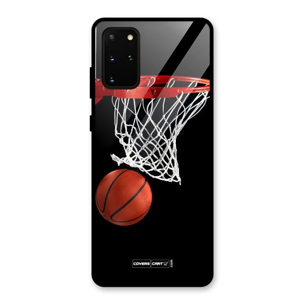 Basketball Glass Back Case for Galaxy S20 Plus