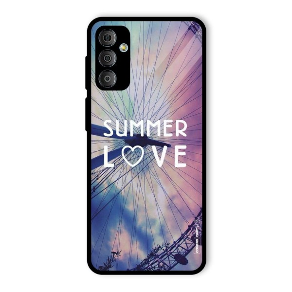 Beach Dreams Glass Back Case for Galaxy F23