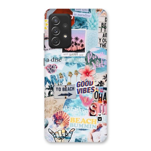 Beaching Life Back Case for Galaxy A72