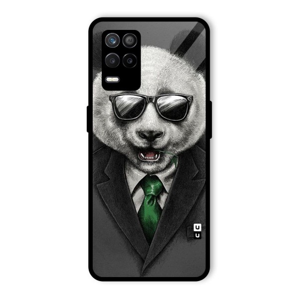 Bear Face Glass Back Case for Realme 9 5G