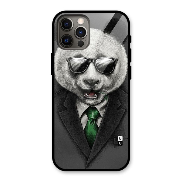 Bear Face Glass Back Case for iPhone 12 Pro