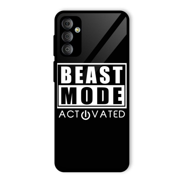 Beast Mode Activated Glass Back Case for Galaxy F23