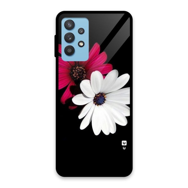 Beautiful Blooming Glass Back Case for Galaxy M32 5G