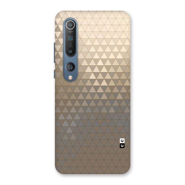 Beautiful Golden Pattern Back Case for Mi 10