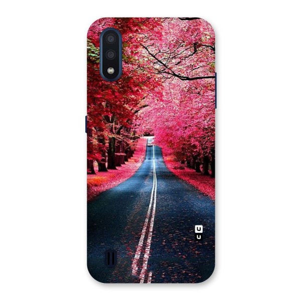 Beautiful Red Trees Back Case for Galaxy M01