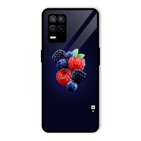 Berry Blast Glass Back Case for Realme 9 5G