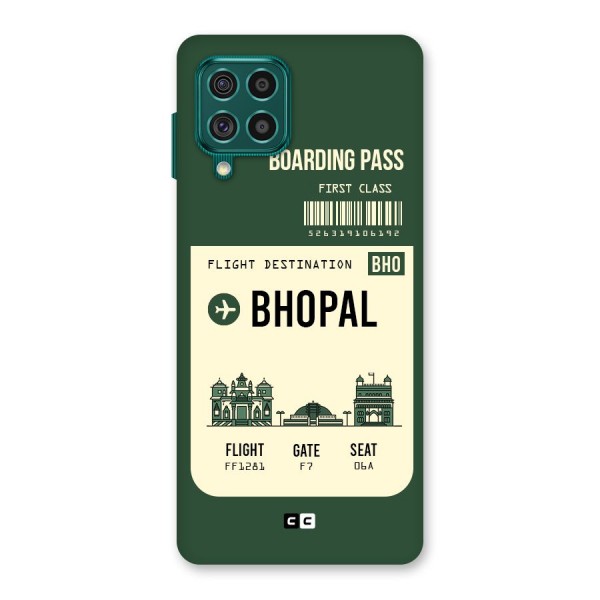 Bhopal Boarding Pass Back Case for Galaxy F62