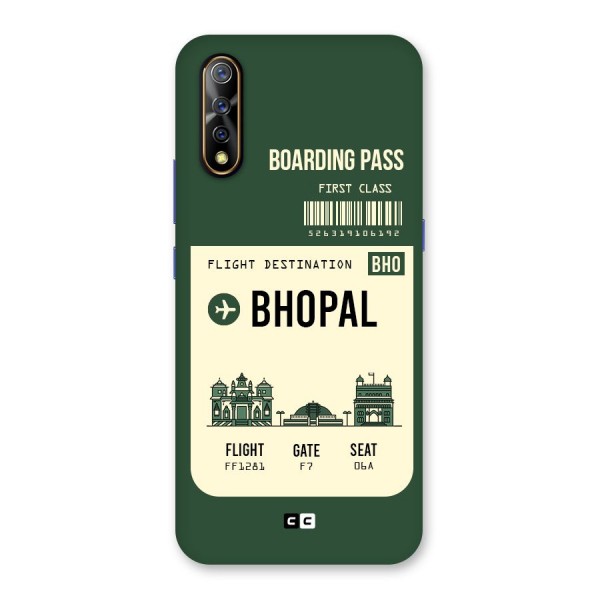 Bhopal Boarding Pass Back Case for Vivo Z1x