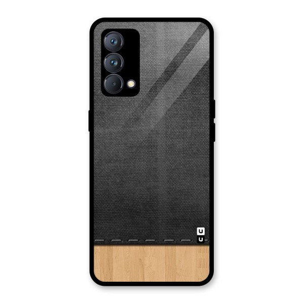 Bicolor Wood Texture Glass Back Case for Realme GT Master Edition