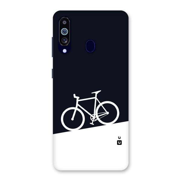 Bicycle Minimal Art Back Case for Galaxy A60