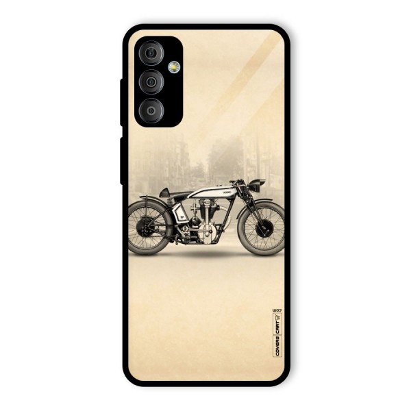 Bike Ride Glass Back Case for Galaxy F23