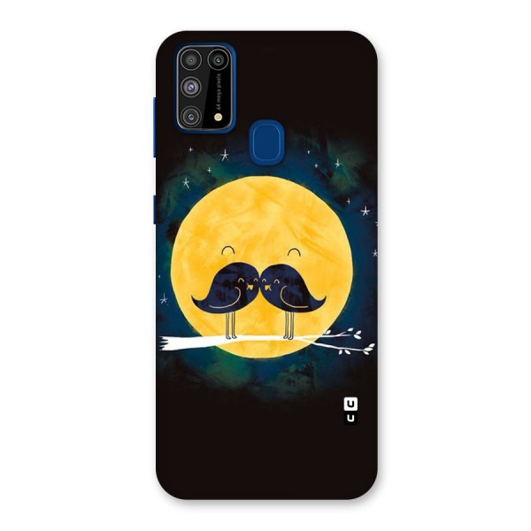 Bird Moustache Back Case for Galaxy F41