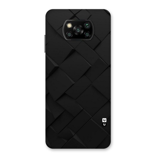 Black Elegant Design Back Case for Poco X3