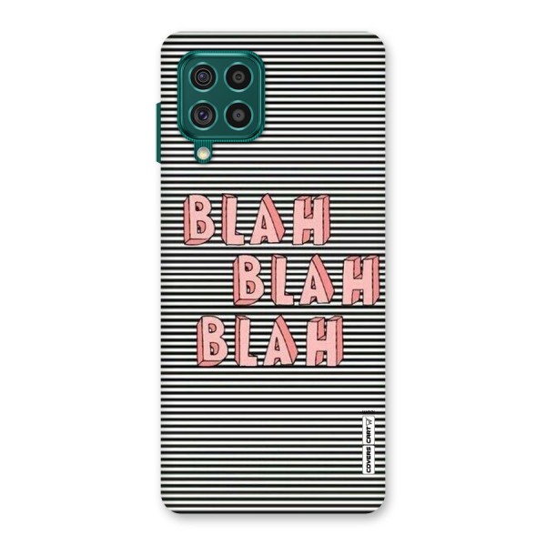 Blah Stripes Back Case for Galaxy F62