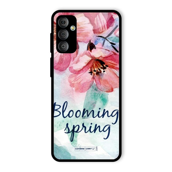 Blooming Spring Glass Back Case for Galaxy F23