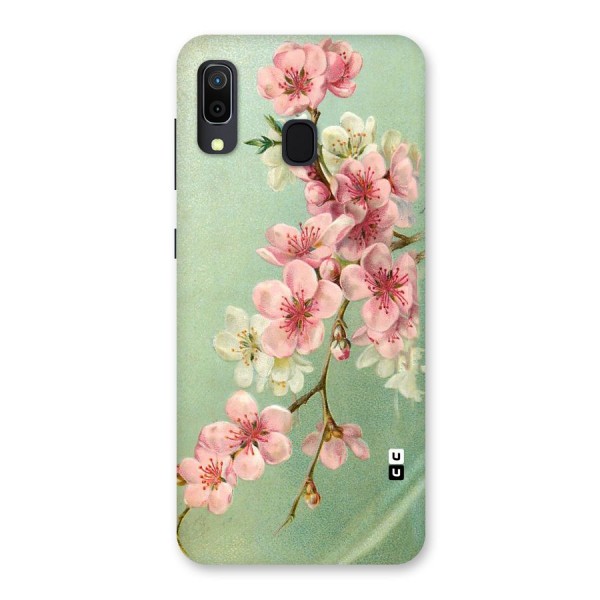 Blossom Cherry Design Back Case for Galaxy A20