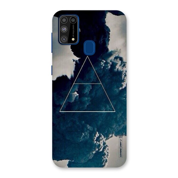 Blue Hue Smoke Back Case for Galaxy F41