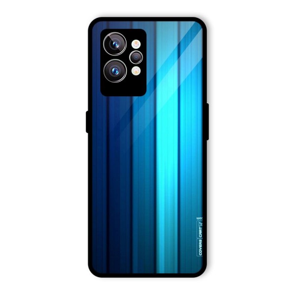 Blue Hues Glass Back Case for Realme GT2 Pro