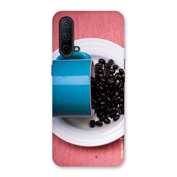 Blue Mug And Beans Back Case for OnePlus Nord CE 5G