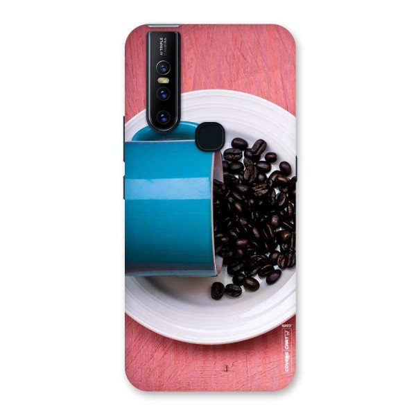 Blue Mug And Beans Back Case for Vivo V15