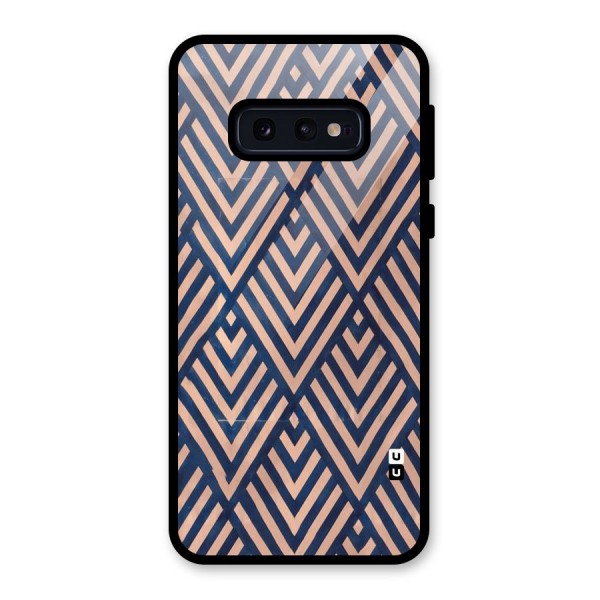 Blue Peach Glass Back Case for Galaxy S10e