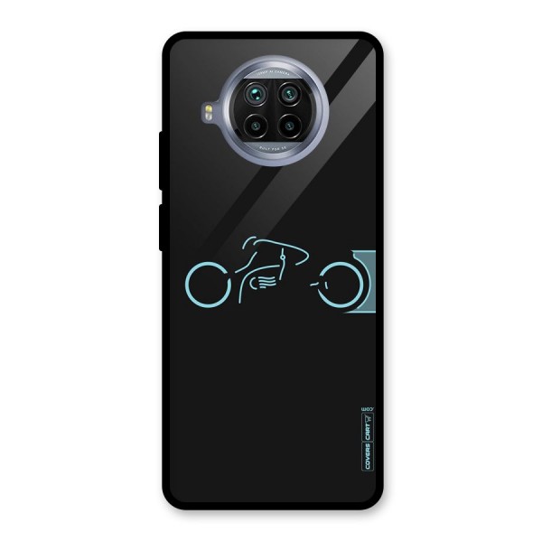 Blue Ride Glass Back Case for Mi 10i