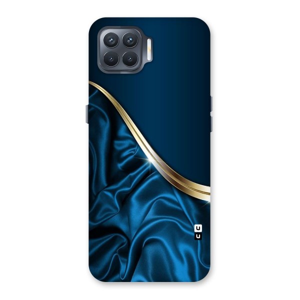 Blue Smooth Flow Back Case for Oppo F17 Pro