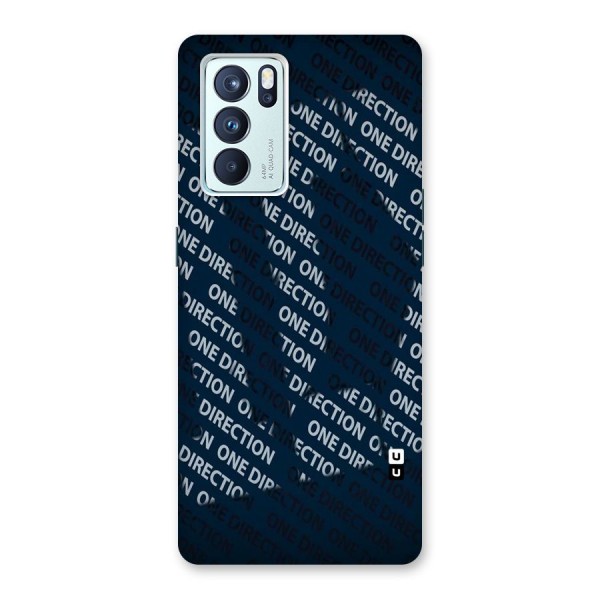 Blue Way Back Case for Oppo Reno6 Pro 5G