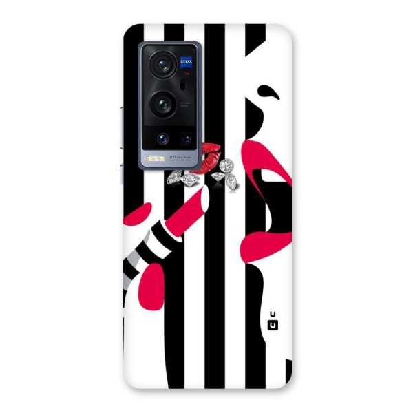 Bold Woman Back Case for Vivo X60 Pro Plus