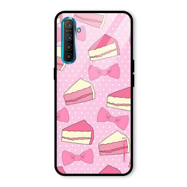 Bow Cake Glass Back Case for Realme XT