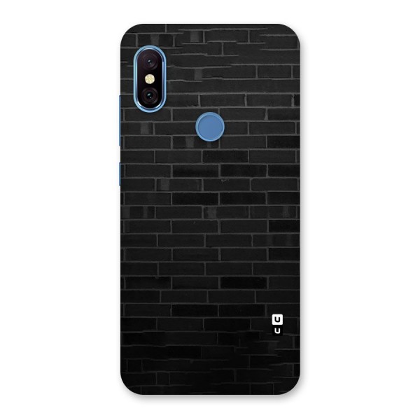 Brick Wall Back Case for Redmi Note 6 Pro