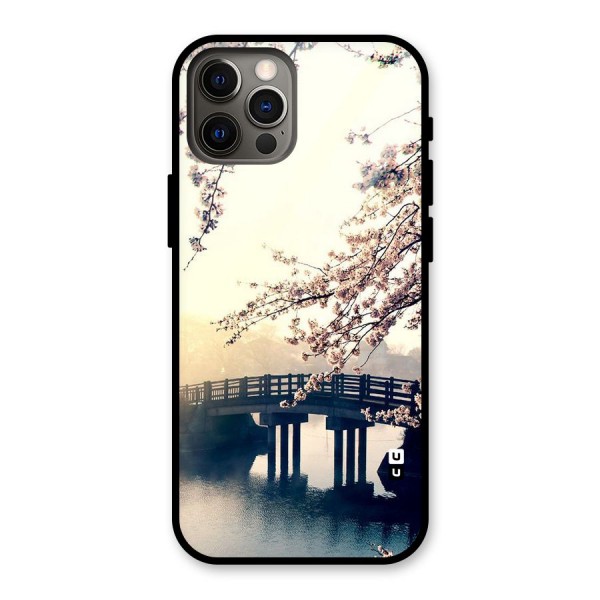 Bridge Blossom Glass Back Case for iPhone 12 Pro