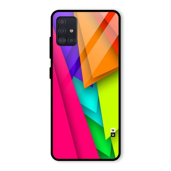 Bring In Colors Glass Back Case for Galaxy A51