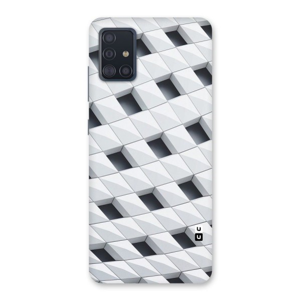 Building Pattern Back Case for Galaxy A51