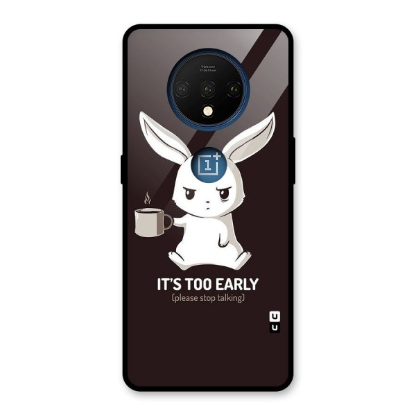 Bunny Early Glass Back Case for OnePlus 7T