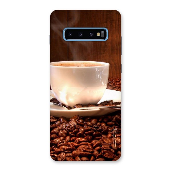 Caffeine Beans Back Case for Galaxy S10 Plus