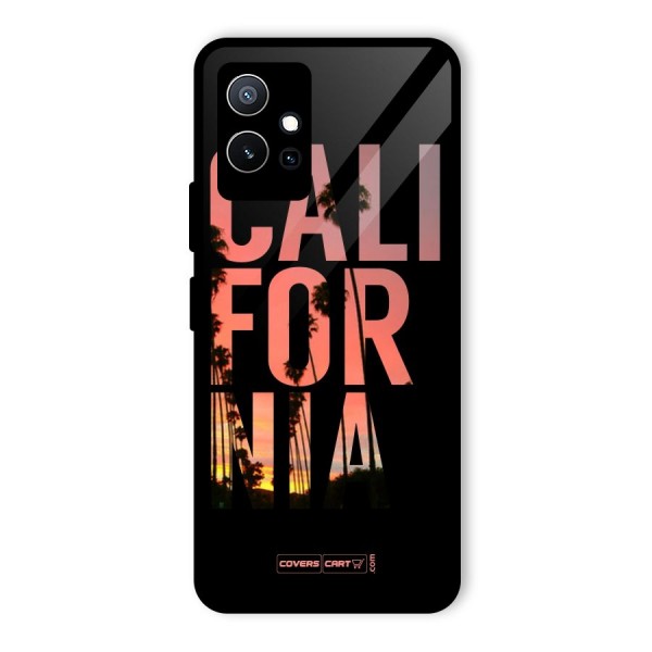 California Glass Back Case for Vivo T1 5G