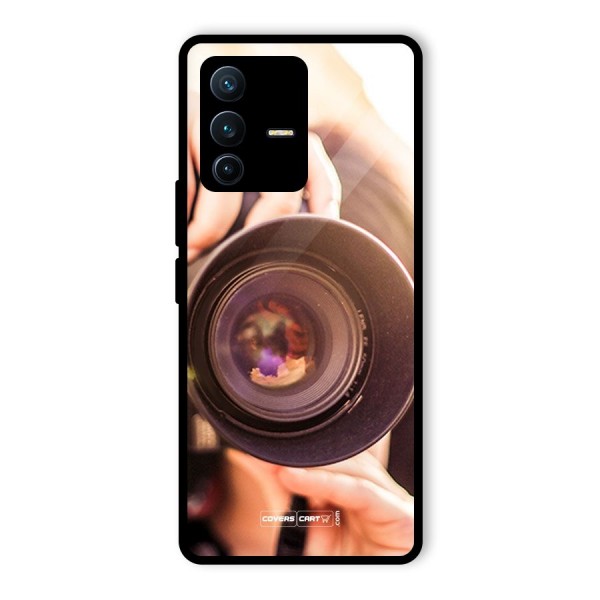 Camera Lovers Glass Back Case for Vivo V23 Pro