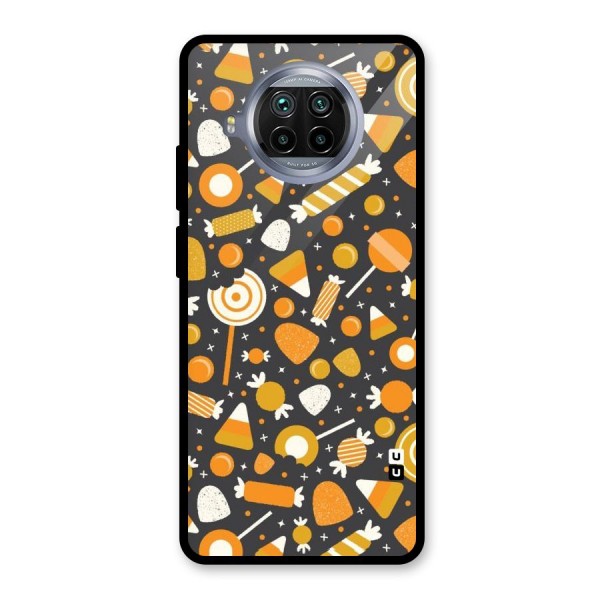 Candies Pattern Glass Back Case for Mi 10i