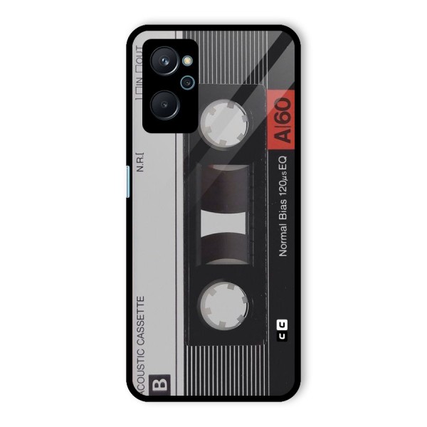 Casette Design Glass Back Case for Realme 9i