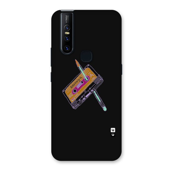 Casette Nostalgia Back Case for Vivo V15