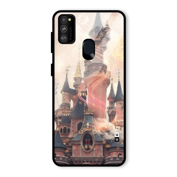 Castle Glass Back Case for Galaxy M21