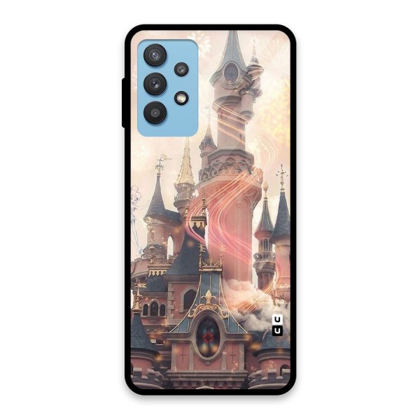 Castle Glass Back Case for Galaxy M32 5G