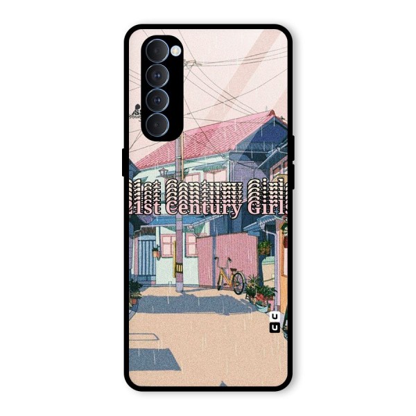 Century Girls Glass Back Case for Oppo Reno4 Pro