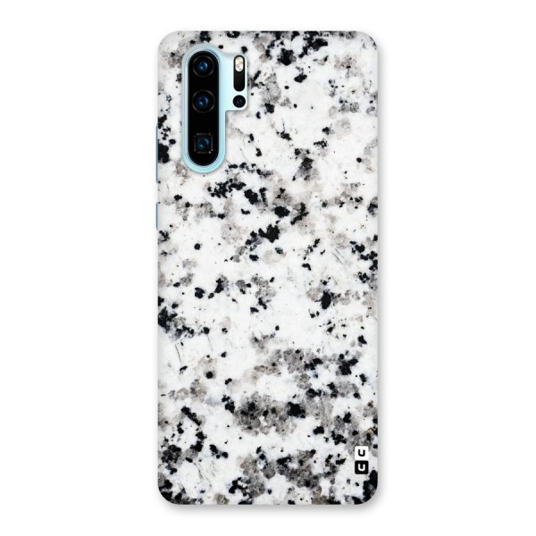 Charcoal Spots Marble Back Case for Huawei P30 Pro