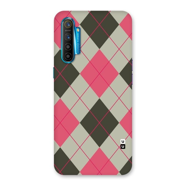 Check And Lines Back Case for Realme XT