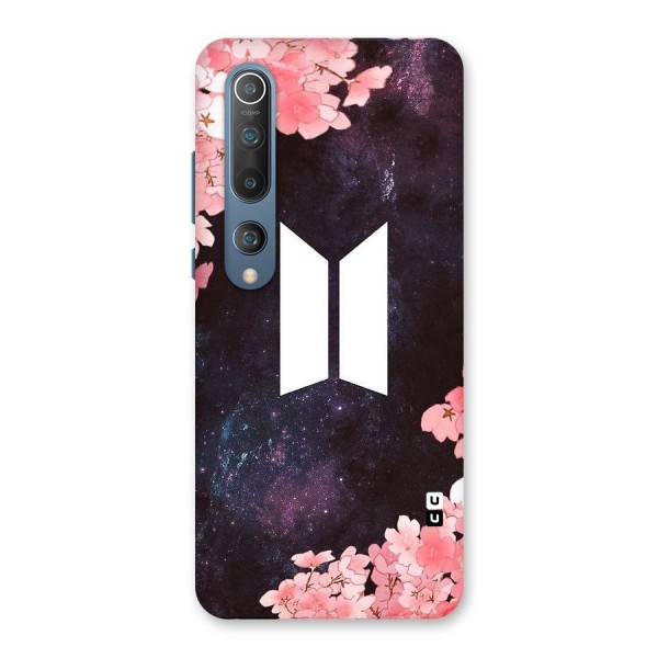 Cherry Blossom Pause Design Back Case for Mi 10