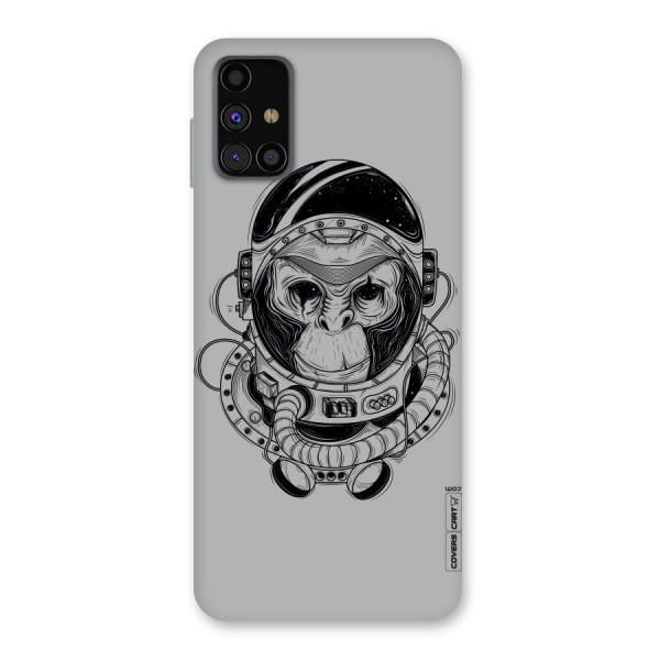 Chimpanzee Astronaut Back Case for Galaxy M31s