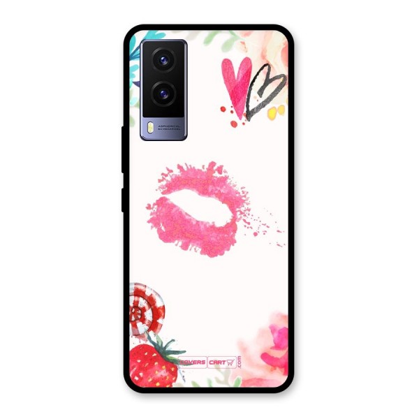 Chirpy Glass Back Case for Vivo V21e 5G