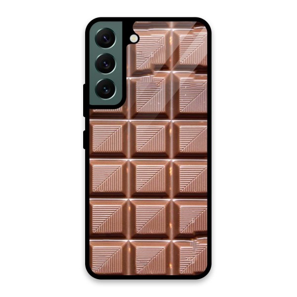 Chocolate Tiles Glass Back Case for Galaxy S22 5G